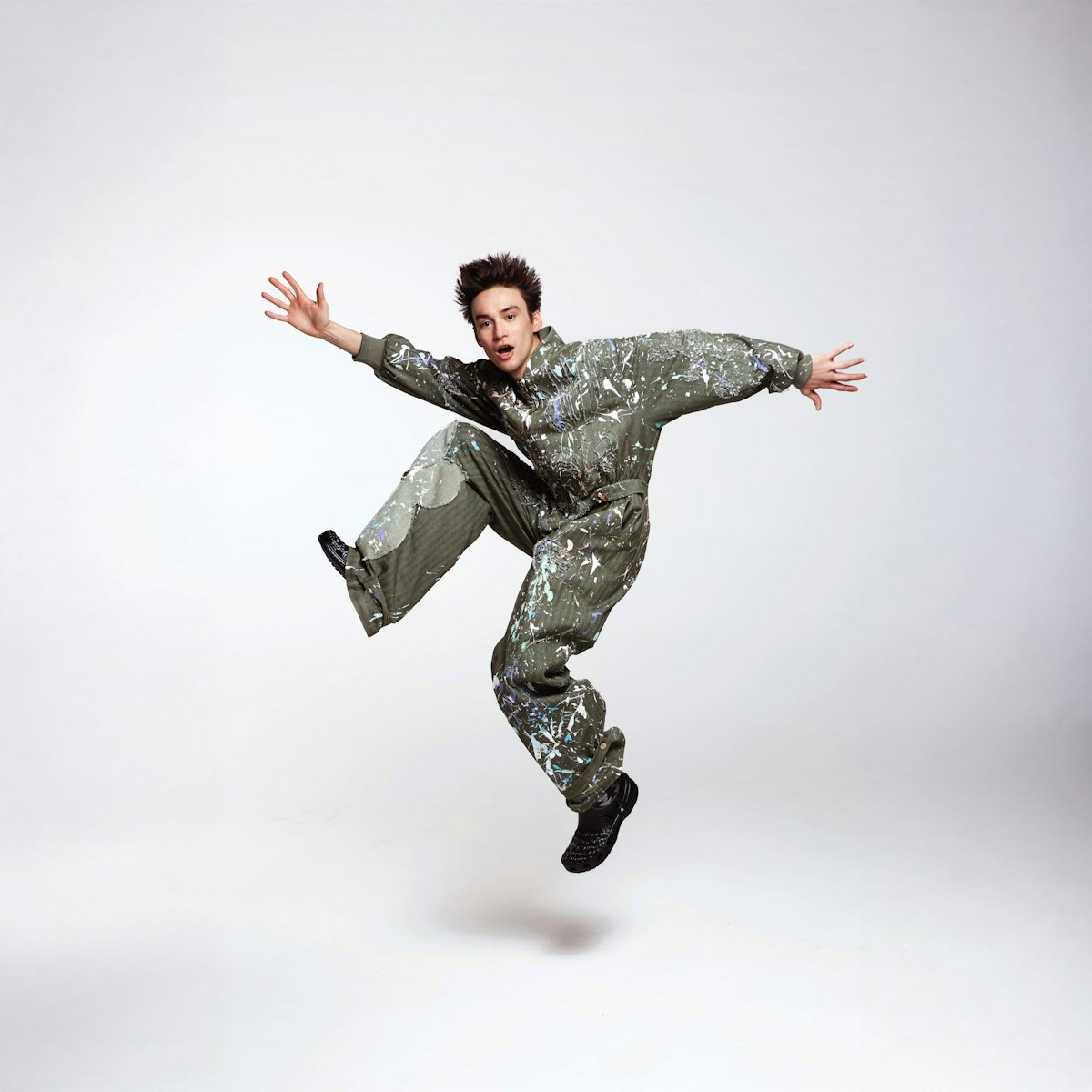 Jacob Collier leaps