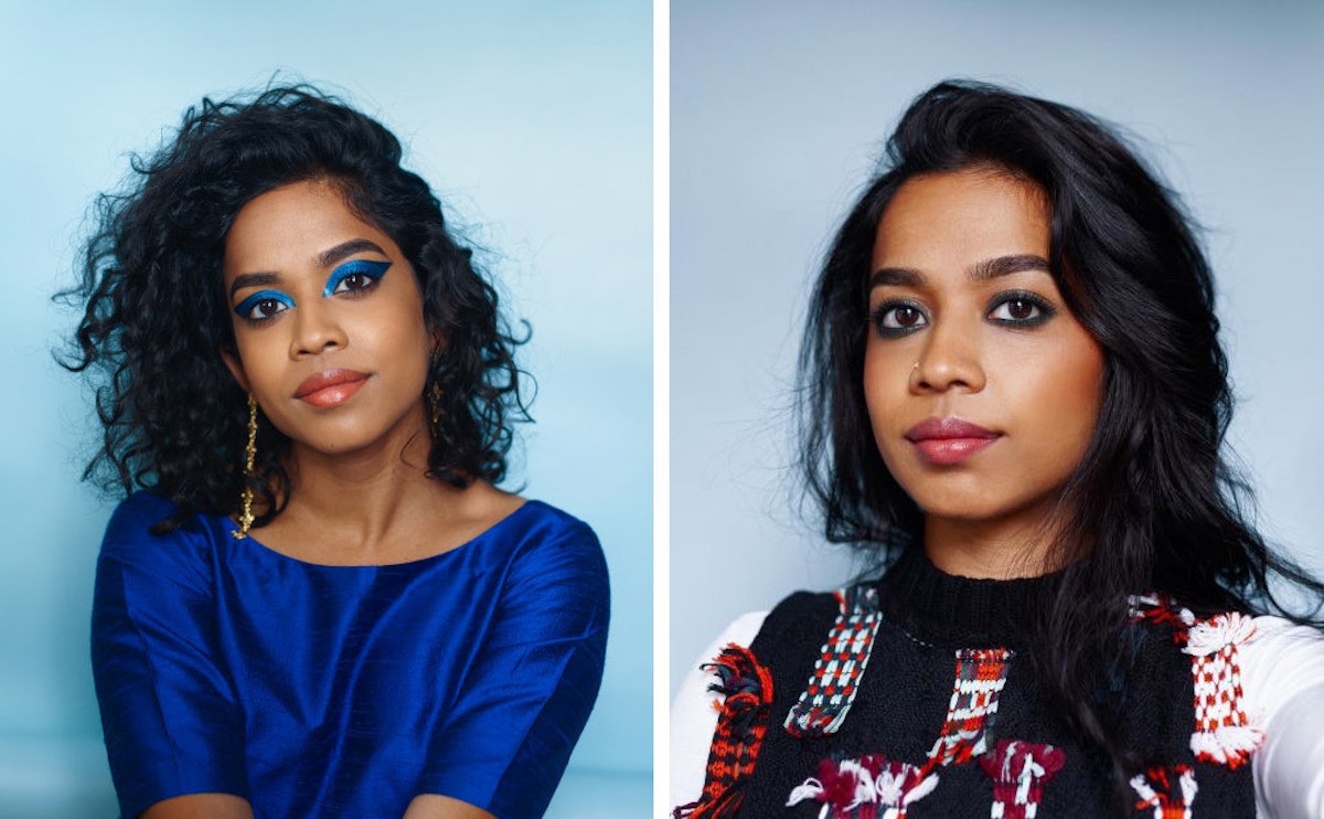 Portraits of Meghal and Natasha Janardan