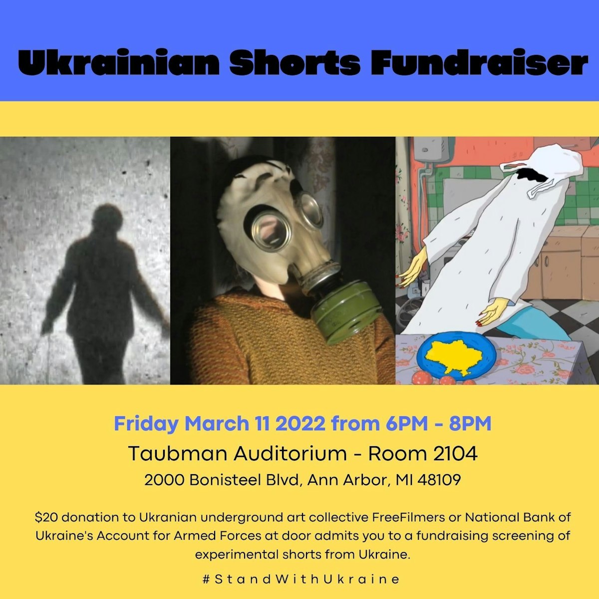 Ukranian Shorts Fundraiser
